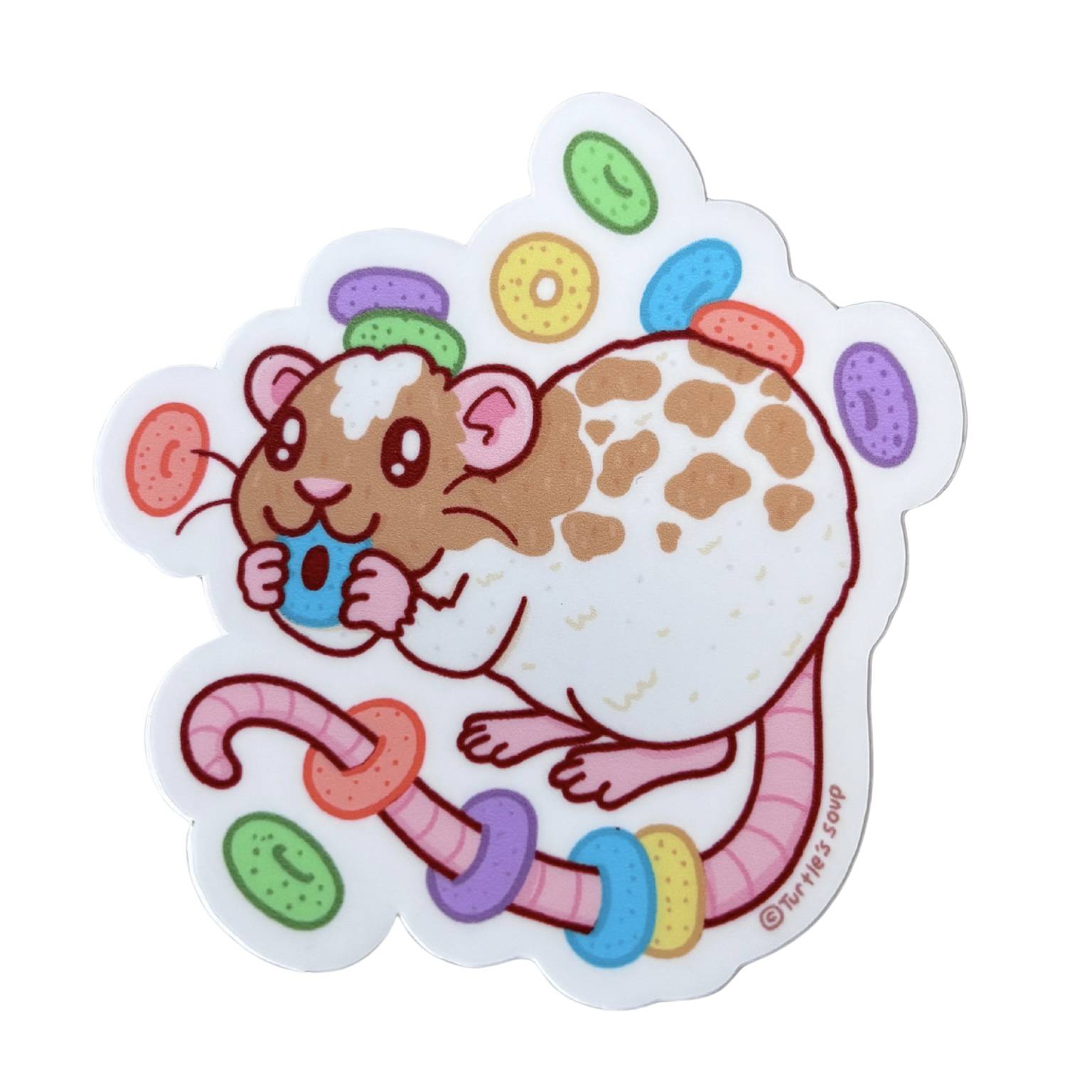 Rat Cereal Sticker